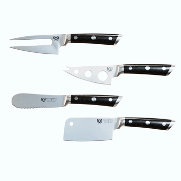 4-Piece Charcuterie & Cheese Knife Set | Gladiator Series | NSF Certified | Dalstrong 