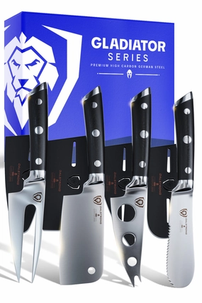 4-Piece Charcuterie & Cheese Knife Set | Gladiator Series | NSF Certified | Dalstrong  knife set,kitchen knives,cooking tools