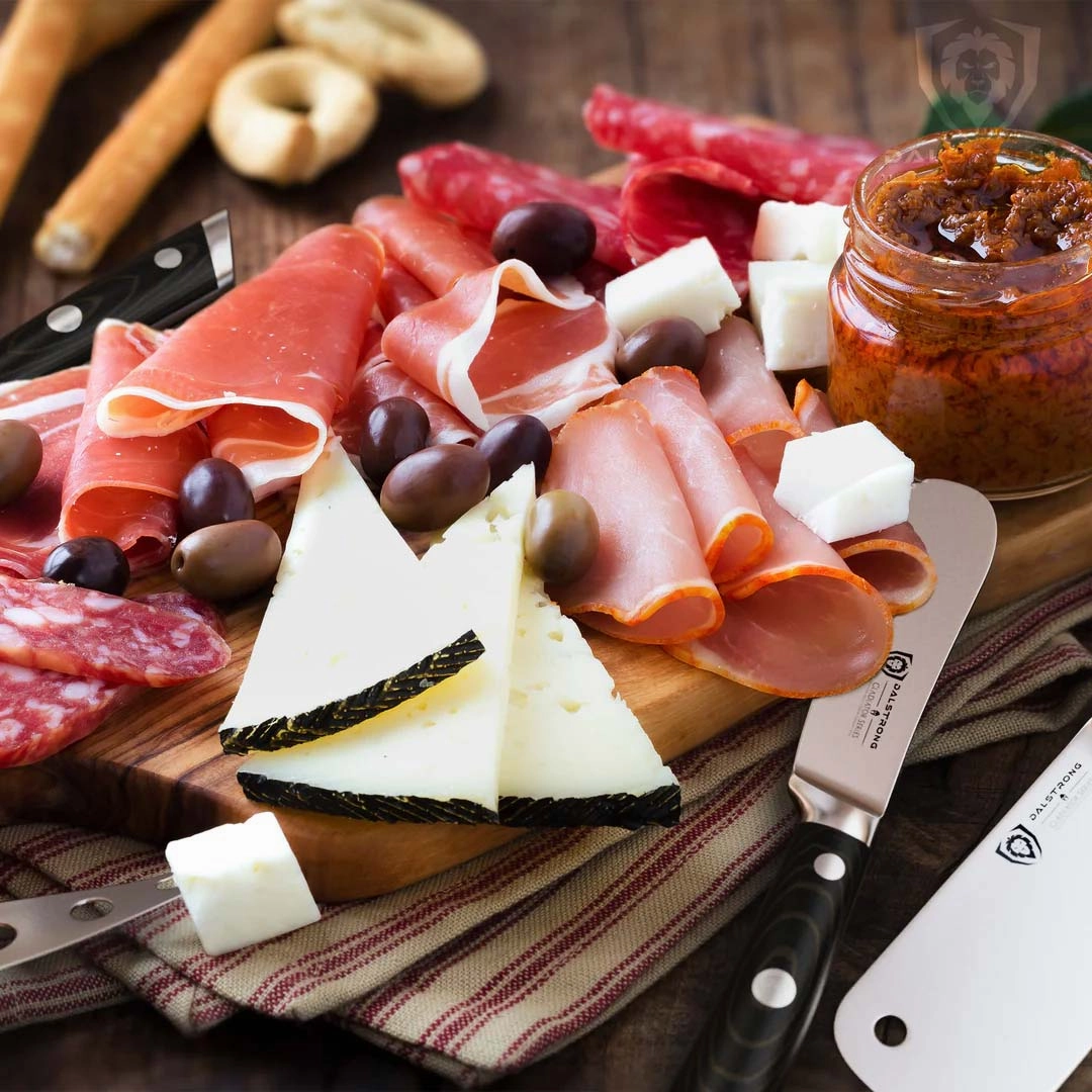 4-Piece Charcuterie & Cheese Knife Set | Gladiator Series | NSF Certified | Dalstrong 