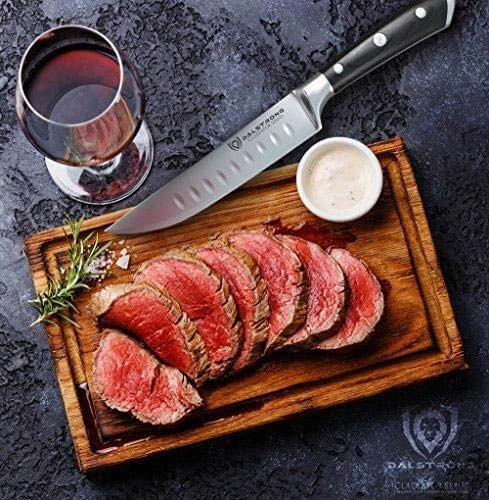4-Piece Straight-Edge Steak Knife Set | Gladiator Series | NSF Certified | Dalstrong 