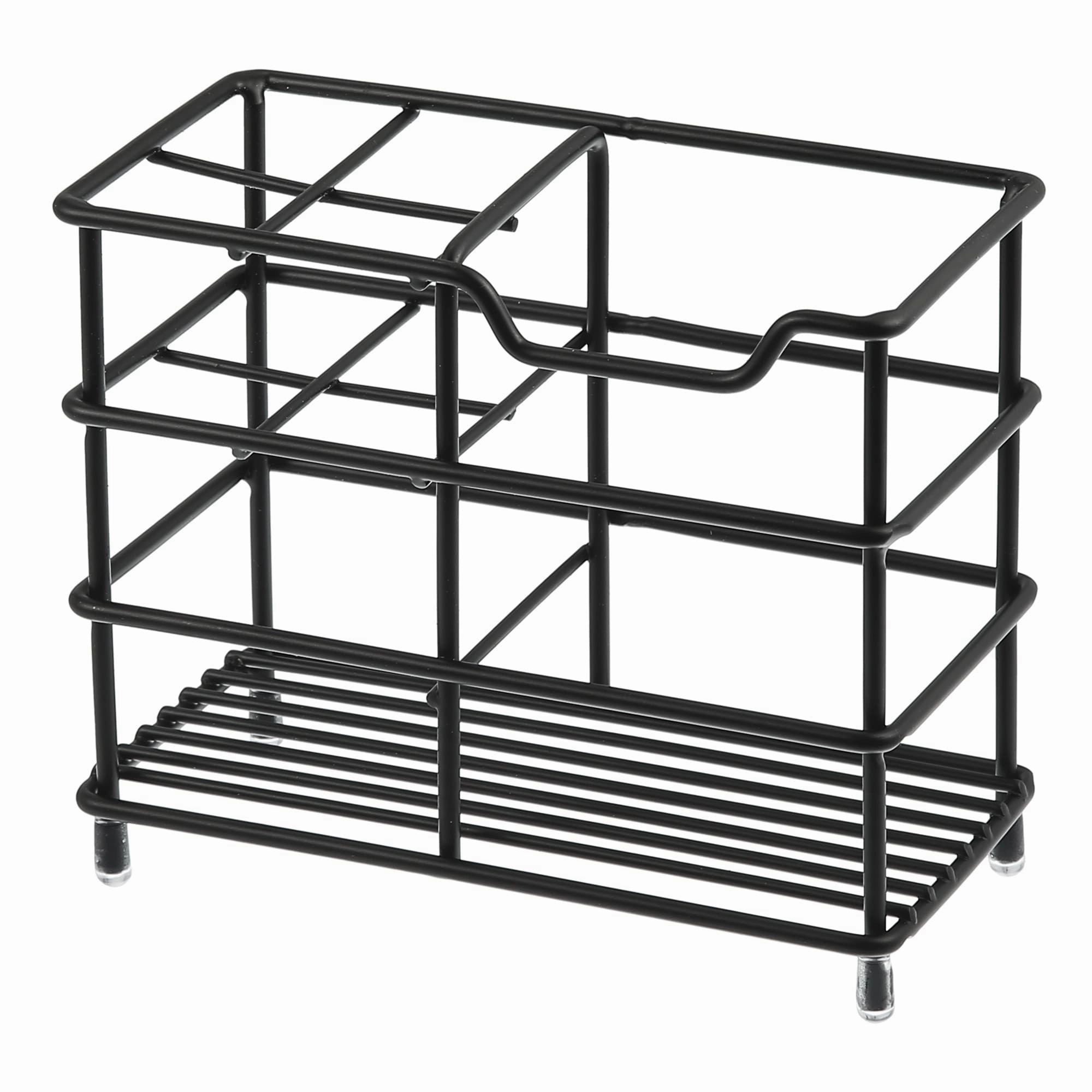 4 Slots 304 Stainless Steel Toothbrush Holder, Toothpaste Holder Stand, Bathroom Kitchen Accessories Organizer toothbrush holder,bathroom cup,bathroom organizer