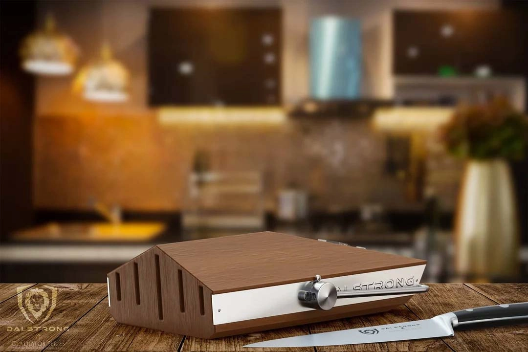 5-Piece Knife Set with Modular Block | Gladiator Series | Knives NSF Certified | Dalstrong 