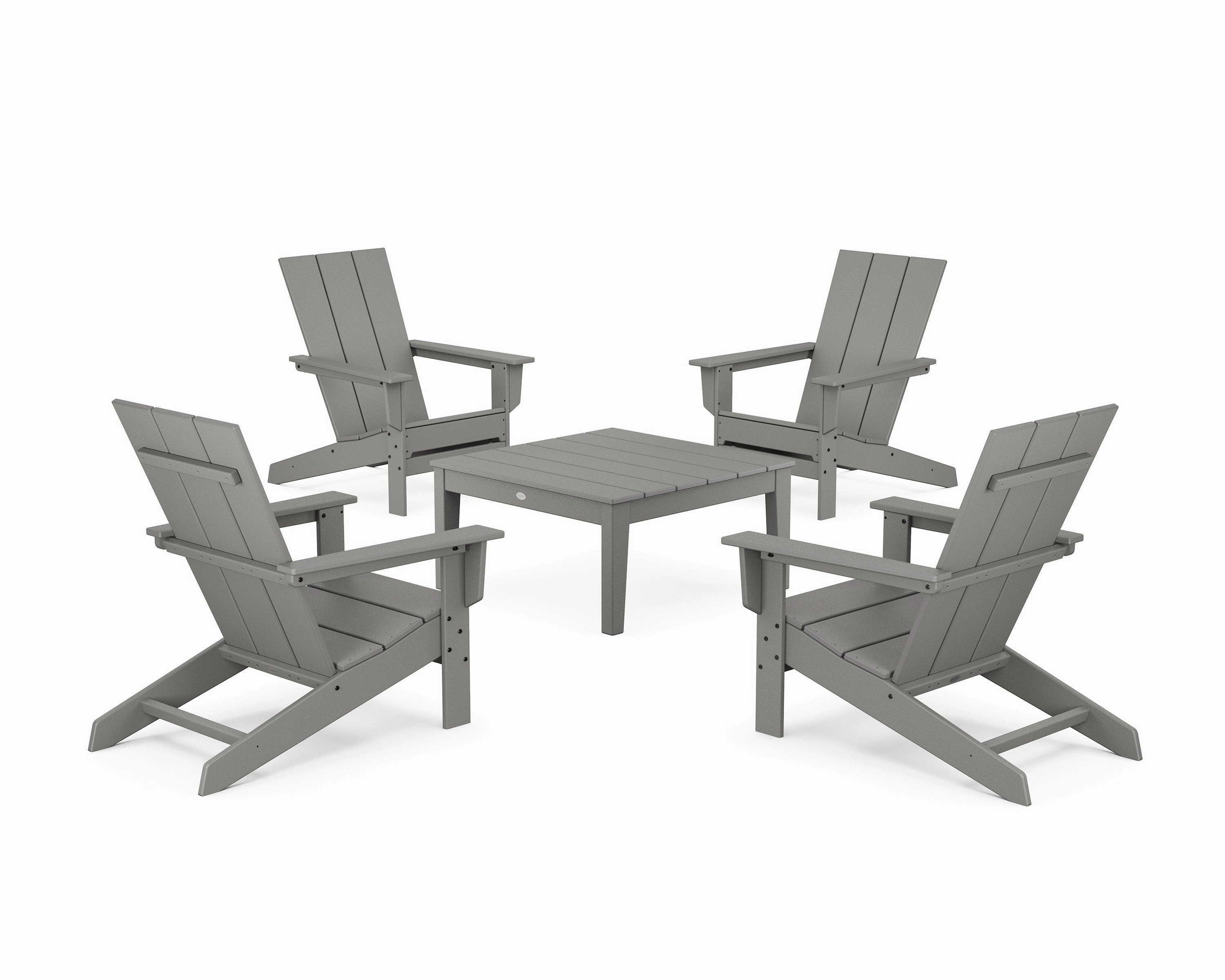 5-Piece Modern Studio Adirondack Chair Conversation Group chairs,dining chairs,home seating