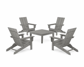 5-Piece Modern Studio Folding Adirondack Chair Conversation Group chairs,dining chairs,home seating