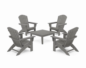 5-Piece Nautical Grand Adirondack Chair Conversation Group chairs,dining chairs,home seating