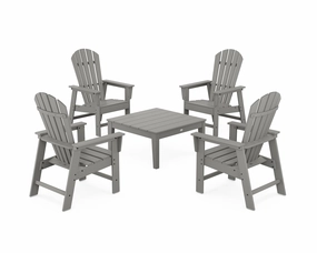 5-Piece South Beach Casual Chair Conversation Set with 36" Conversation Table chairs,dining chairs,home seating