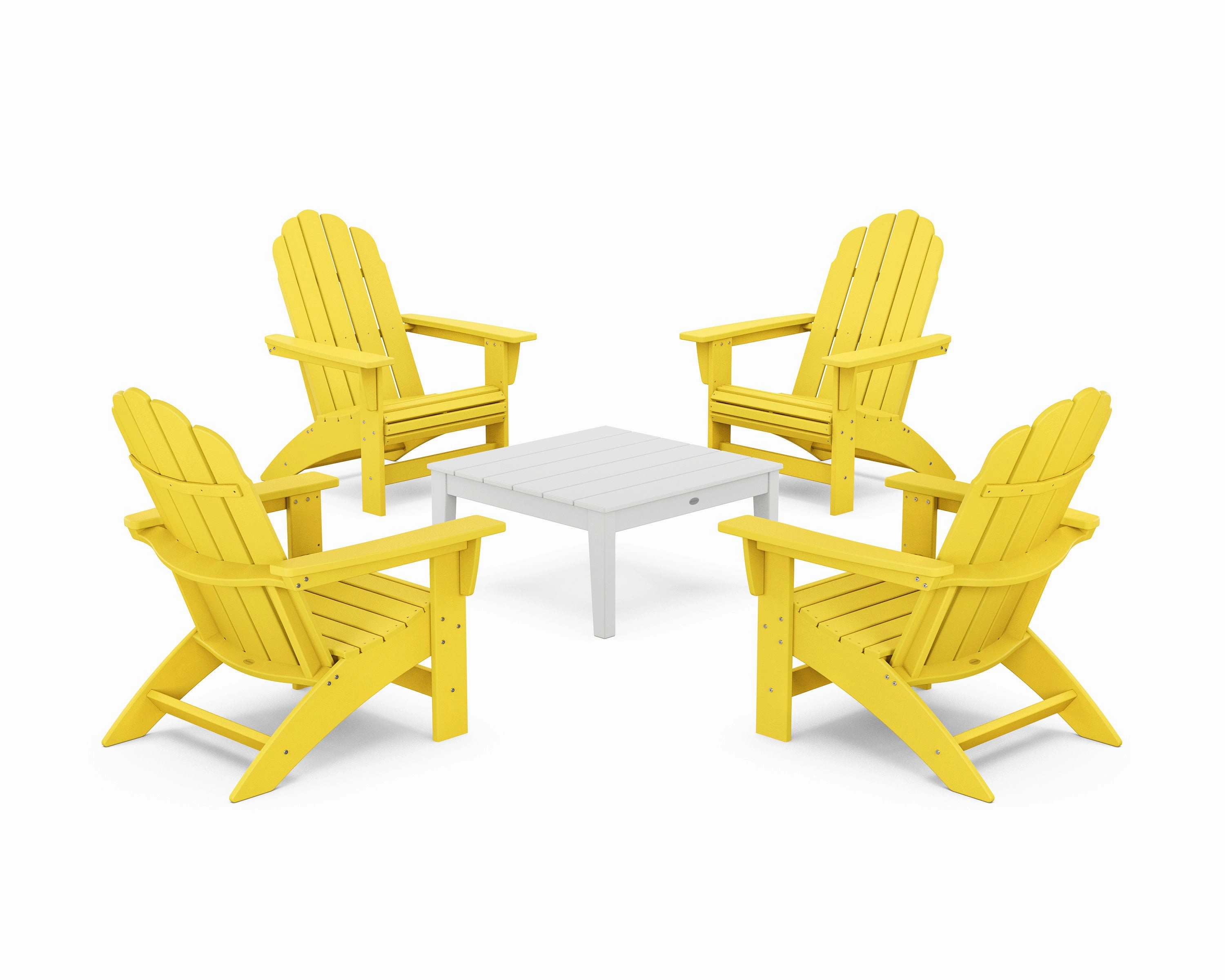 5-Piece Vineyard Grand Adirondack Chair Conversation Group
