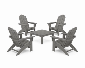 5-Piece Vineyard Grand Adirondack Chair Conversation Group chairs,dining chairs,home seating