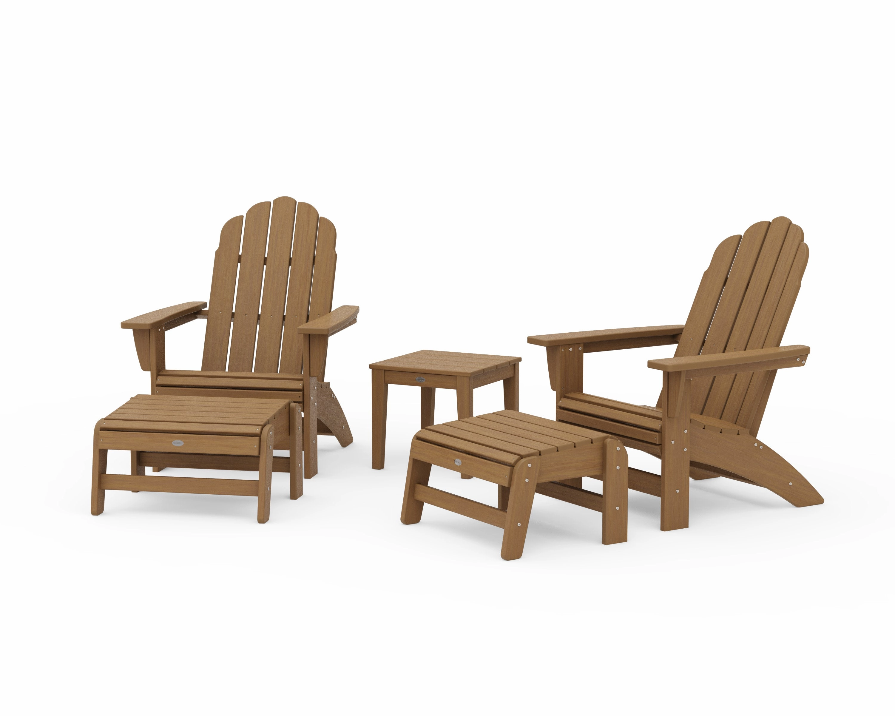 5-Piece Vineyard Grand Adirondack Set