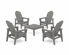 5-Piece Vineyard Grand Upright Adirondack Chair Conversation Group chairs,dining chairs,home seating