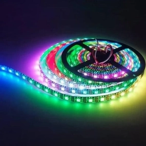 5v 10mm 5050 60 LED Chroma Wave WS2812B Digital Strip Light 5m Roll RGB Bing Light LED strip lights,ambient lighting,LED lights