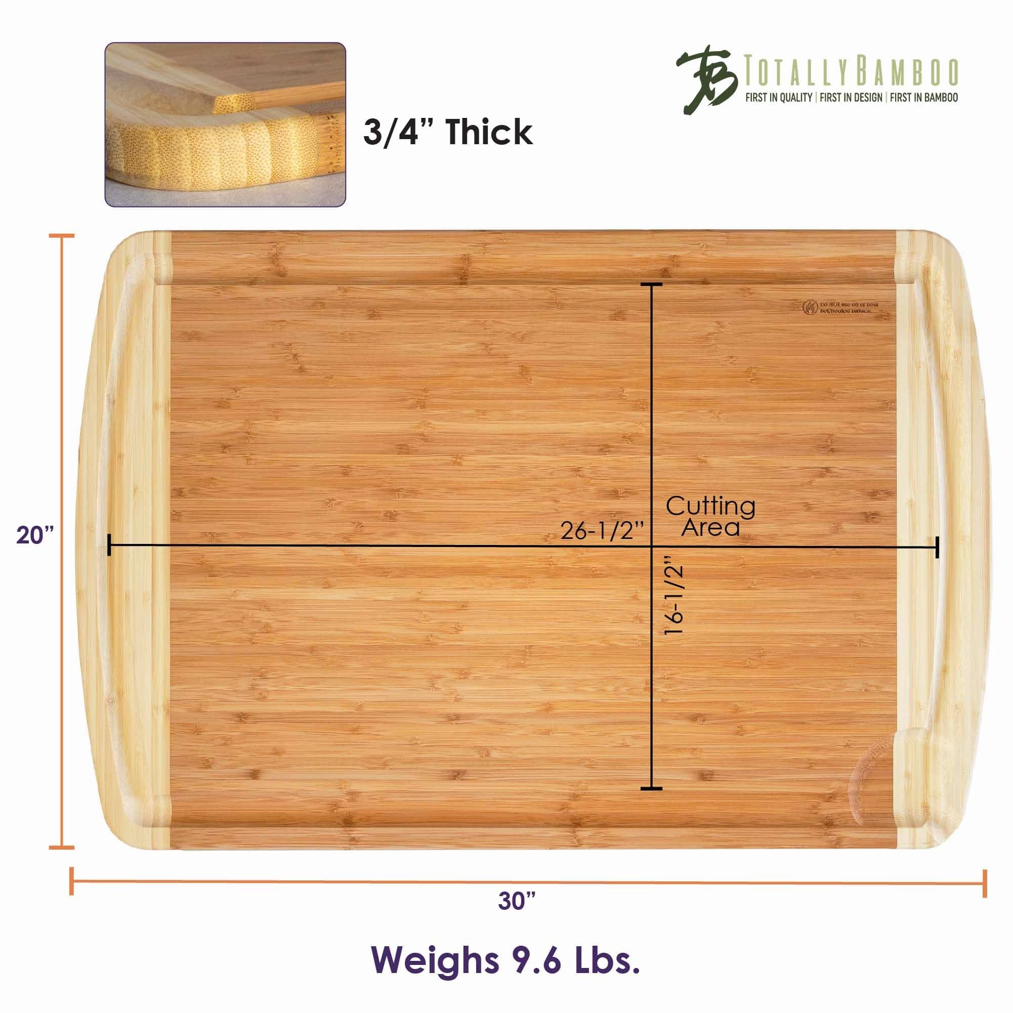 600SI Large Cutting Board & Noodle Board, 30" x 20"