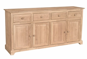 70" Buffet storage cabinet,organizer,furniture storage