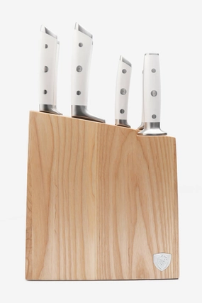 8-Piece Knife Block Set White | Gladiator Series | Knives NSF Certified | Dalstrong  knife set,kitchen knives,cooking tools