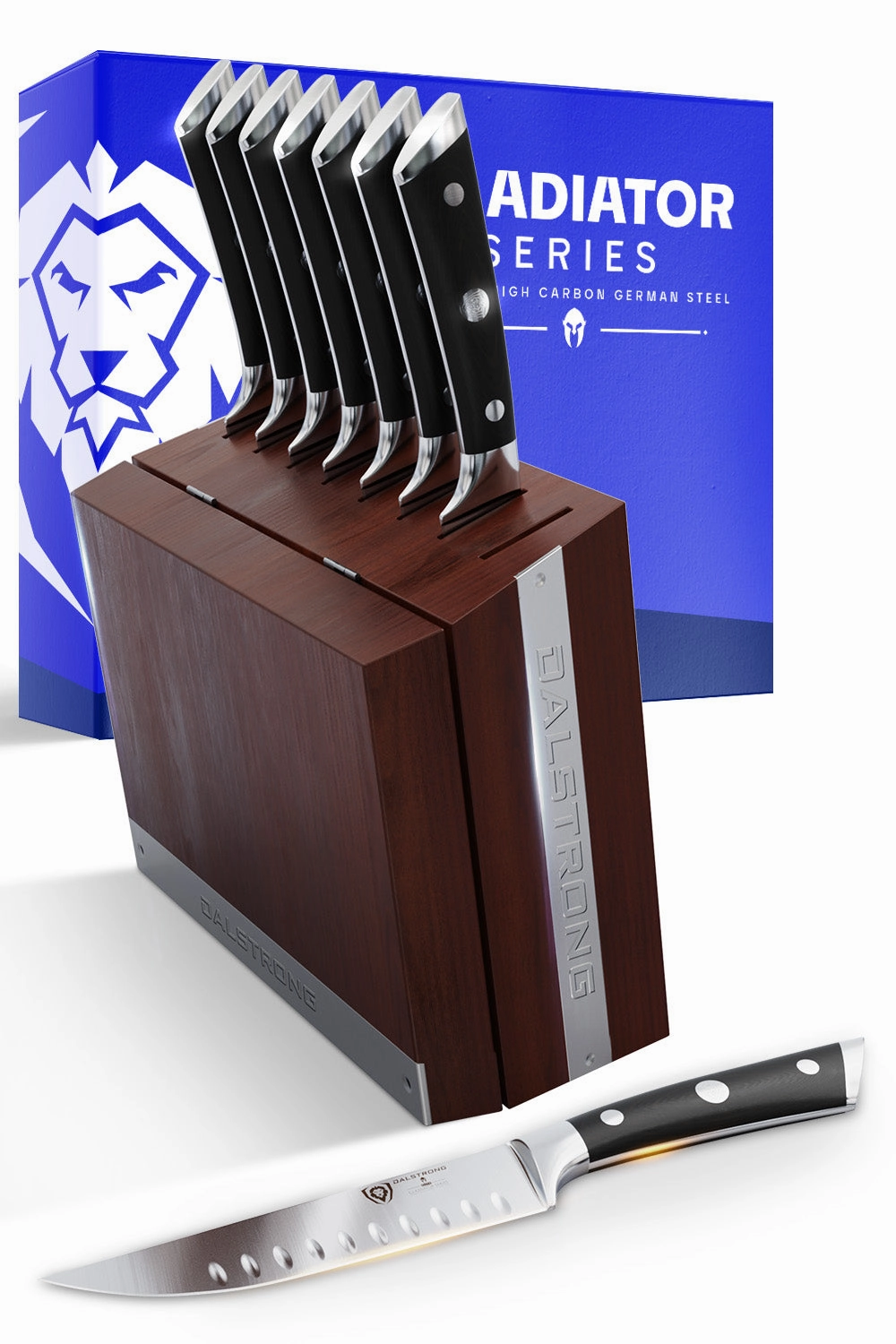 8-Piece Steak Knife Set with Storage Block | Gladiator Series | Knives NSF Certified | Dalstrong  knife set,kitchen knives,cooking tools