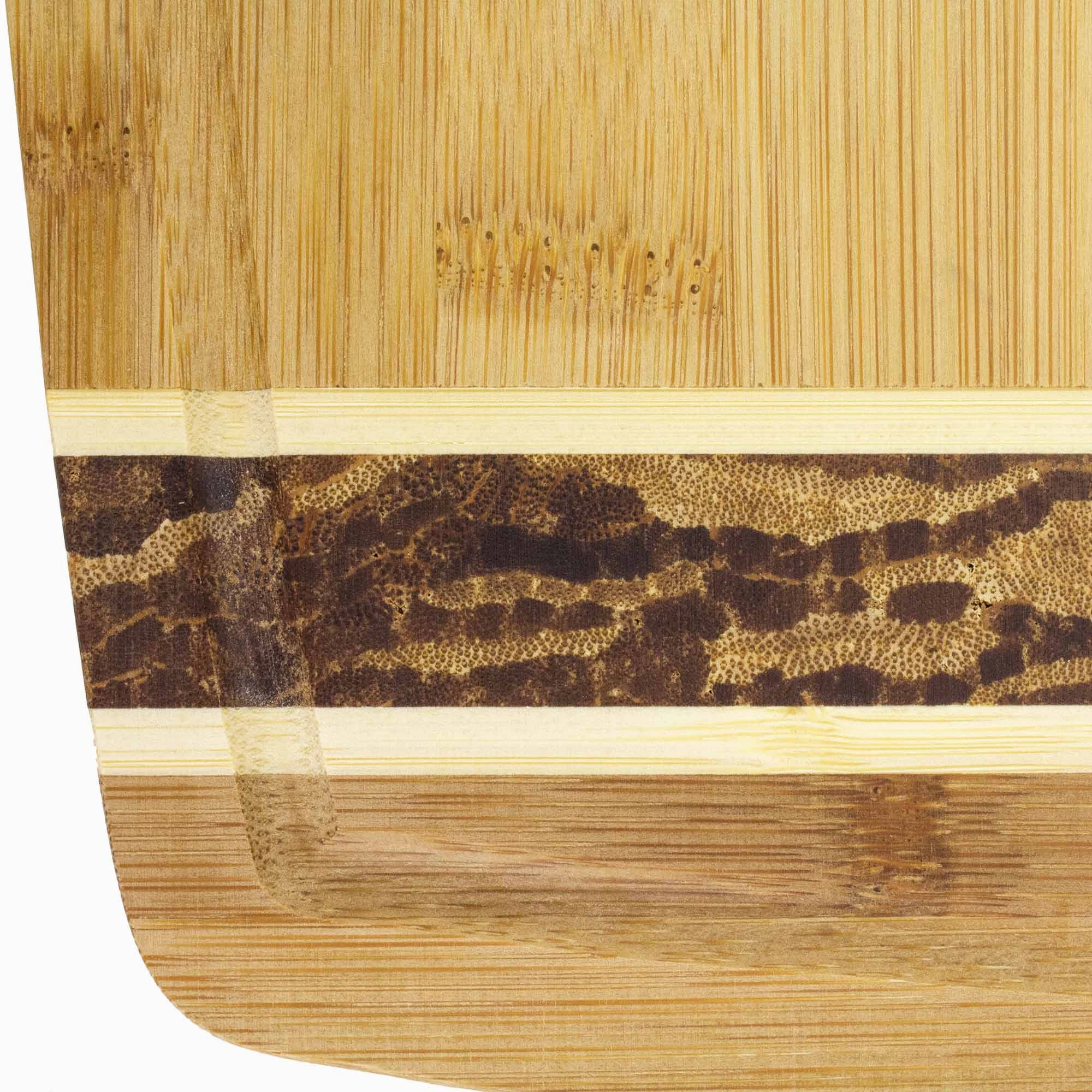 "Marbled" Bamboo Cutting Board, 18" x 11-3/4"