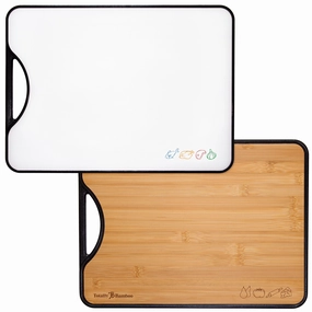 "Poly-Boo" Reversible Bamboo/Plastic Cutting Board cutting board,chopping board,kitchen tools