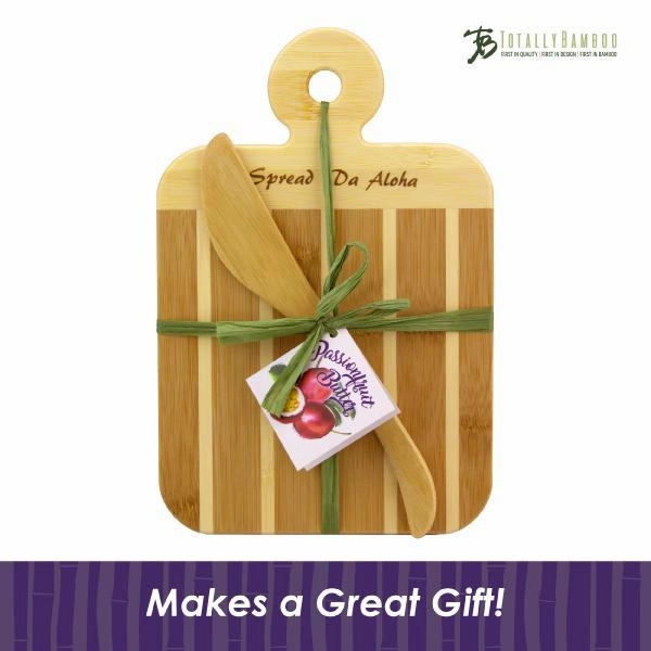 "Spread Da Aloha" Serving Board with Spreader Knife Set