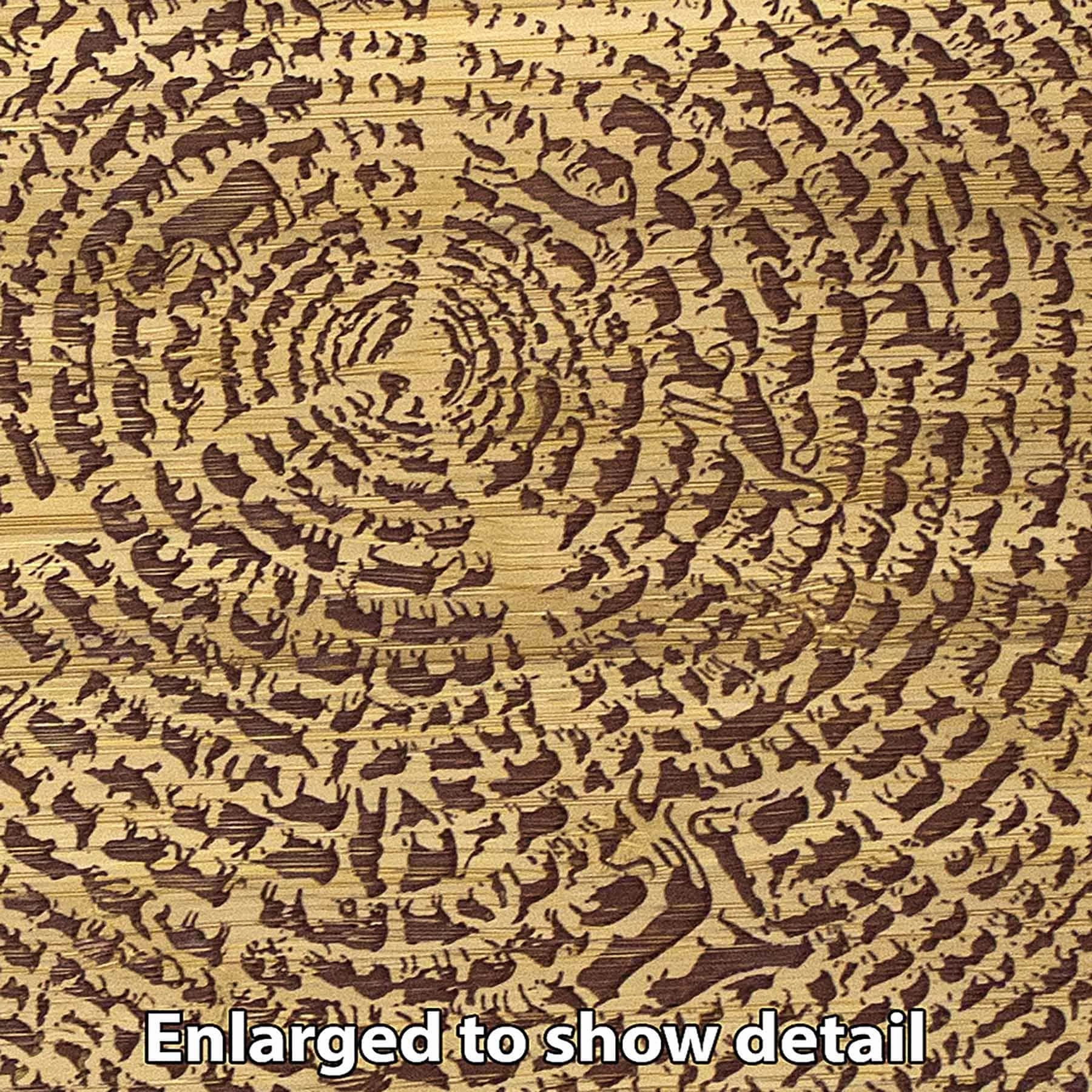 "Tree of Life" Engraved Serving Board, 13-1/2" x 13"