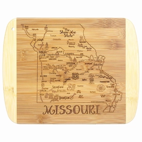 A Slice of Life Missouri Cutting Board, 11" x 8-3/4" cutting board,chopping board,kitchen tools