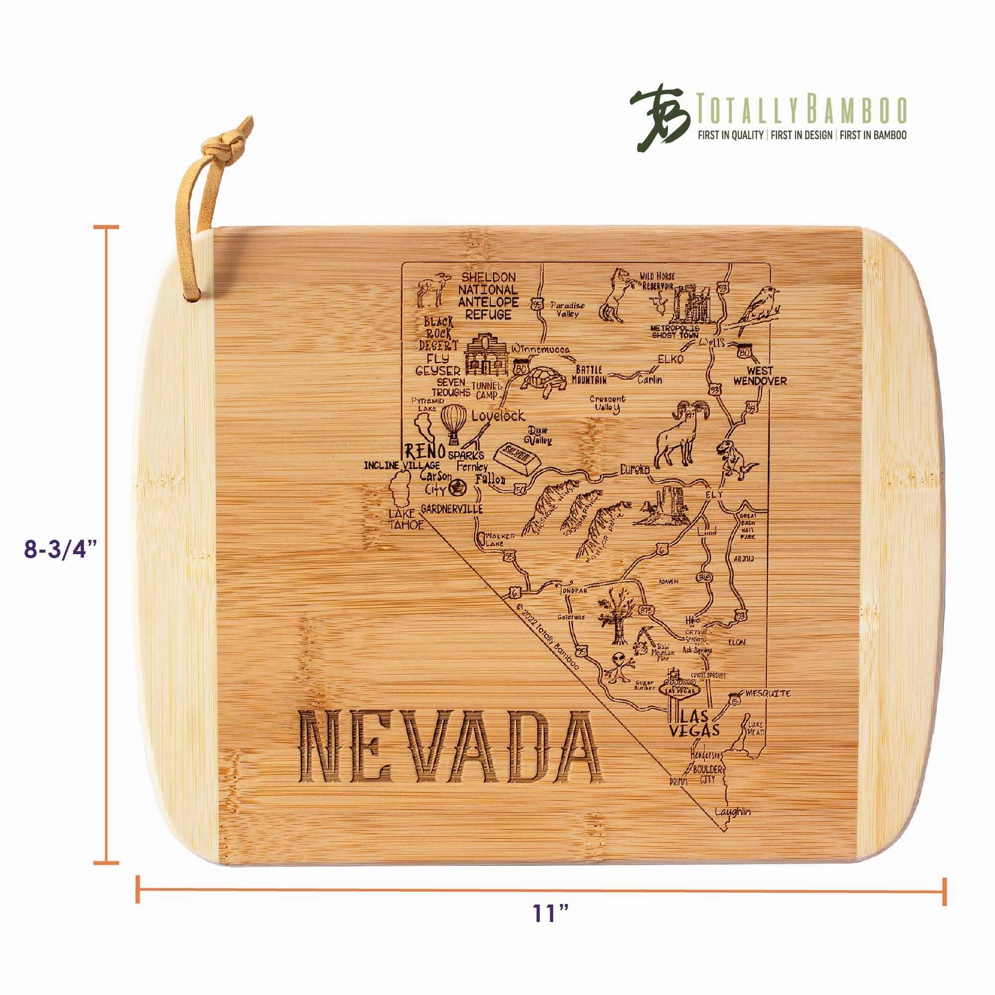 A Slice of Life Nevada Cutting Board, 11" x 8-3/4"