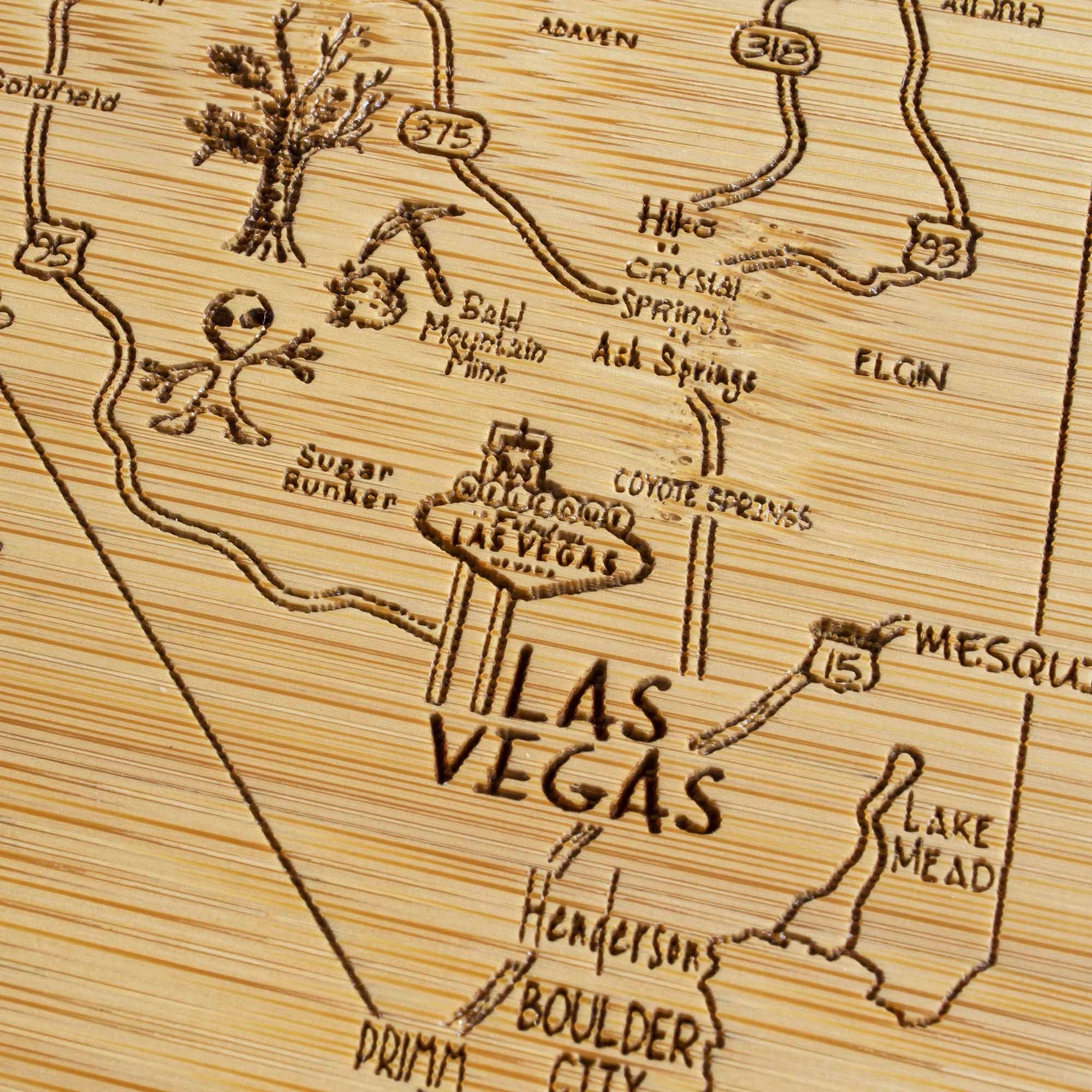 A Slice of Life Nevada Cutting Board, 11" x 8-3/4"