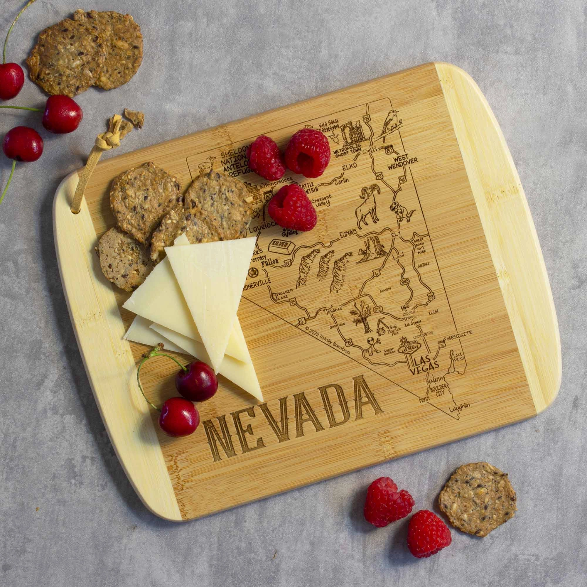 A Slice of Life Nevada Cutting Board, 11" x 8-3/4"