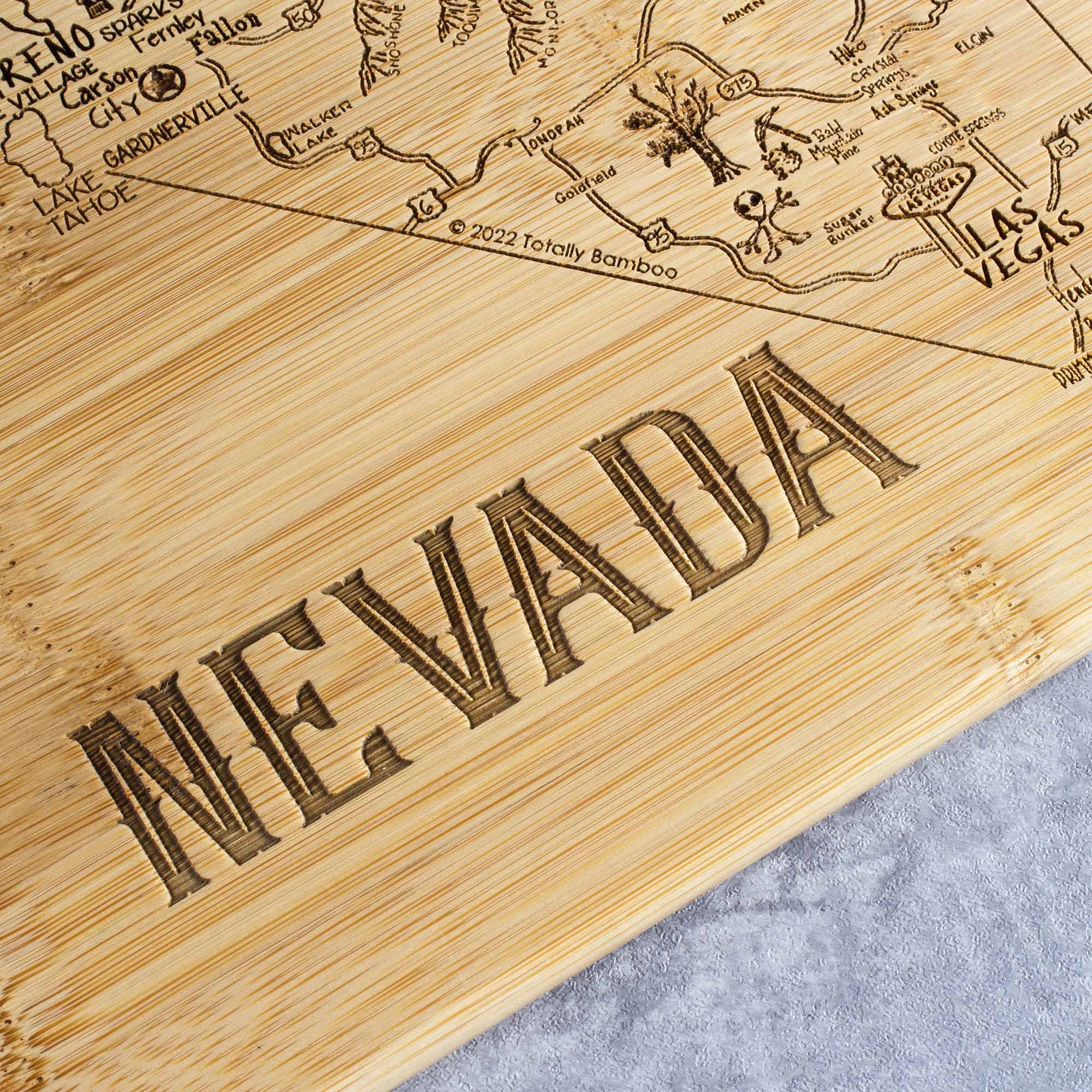 A Slice of Life Nevada Cutting Board, 11" x 8-3/4"