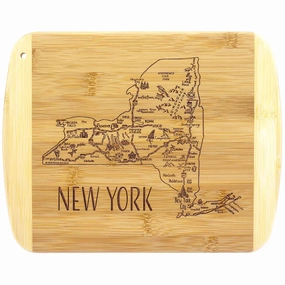 A Slice of Life New York Cutting Board, 11" x 8-3/4" cutting board,chopping board,kitchen tools