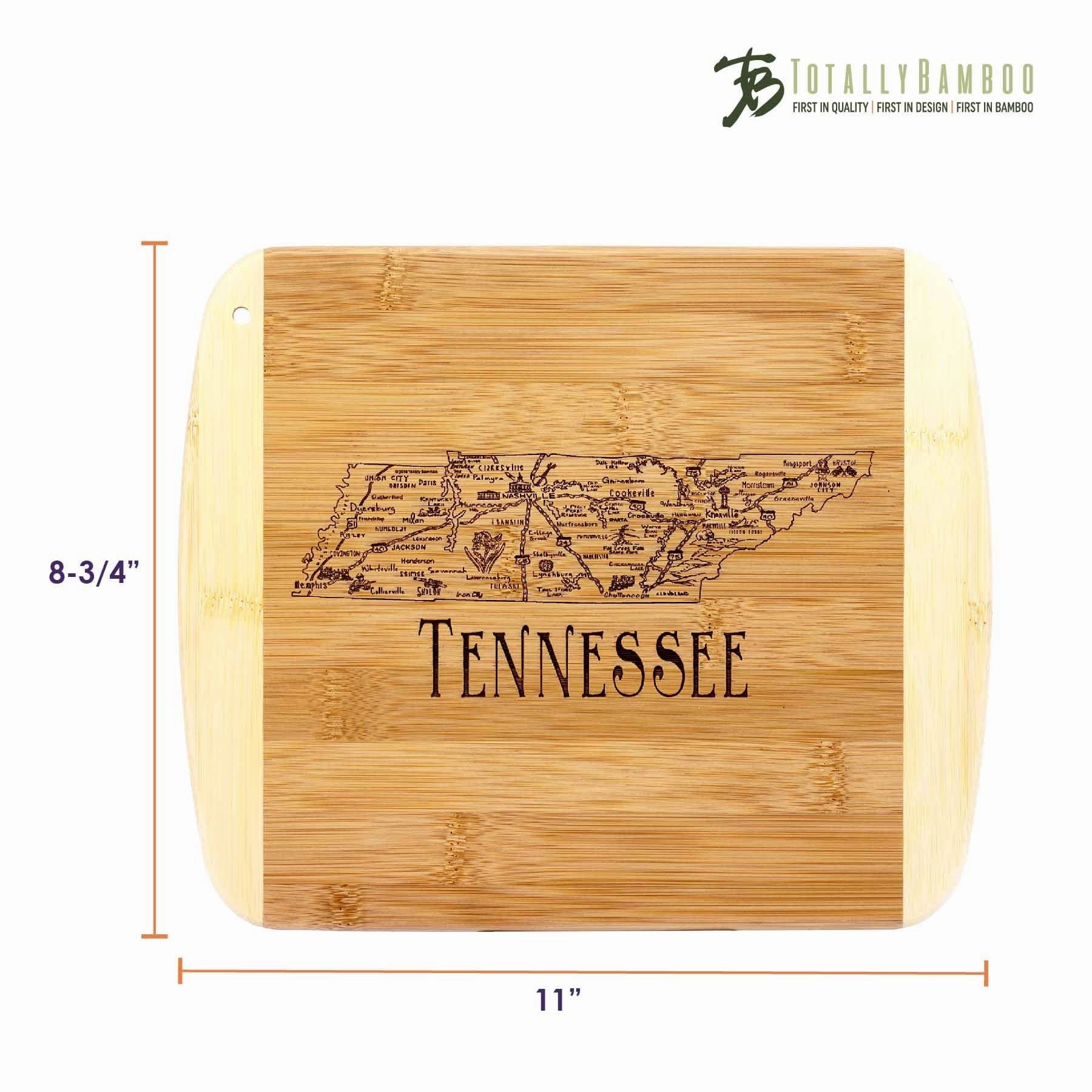A Slice of Life Tennessee Cutting Board, 11" x 8-3/4"