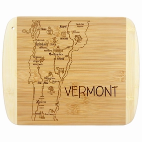 A Slice of Life Vermont Cutting Board, 11" x 8-3/4" cutting board,chopping board,kitchen tools