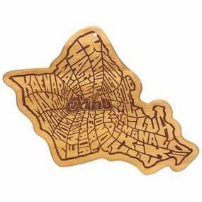 A Spin Around Oahu cutting board,chopping board,kitchen tools
