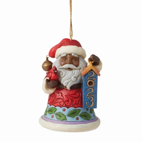 AA Santa Dated 2023 w/Cardinal figurines,decorative figurines,home accents