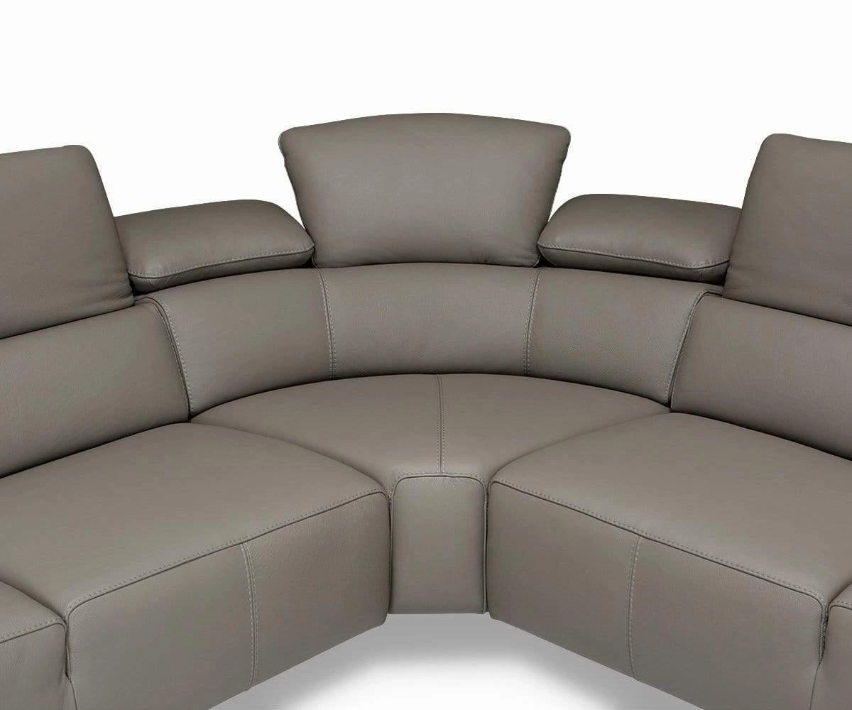 Abella Leather Sectional