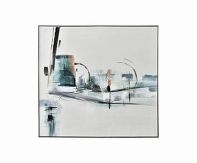 Abstract Fjords Oil Painting wall art,canvas print,home wall decor