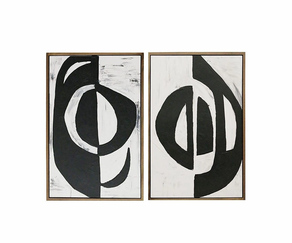 Abstract Glimpses Wall Art Set dining table,kitchen table,dining room furniture