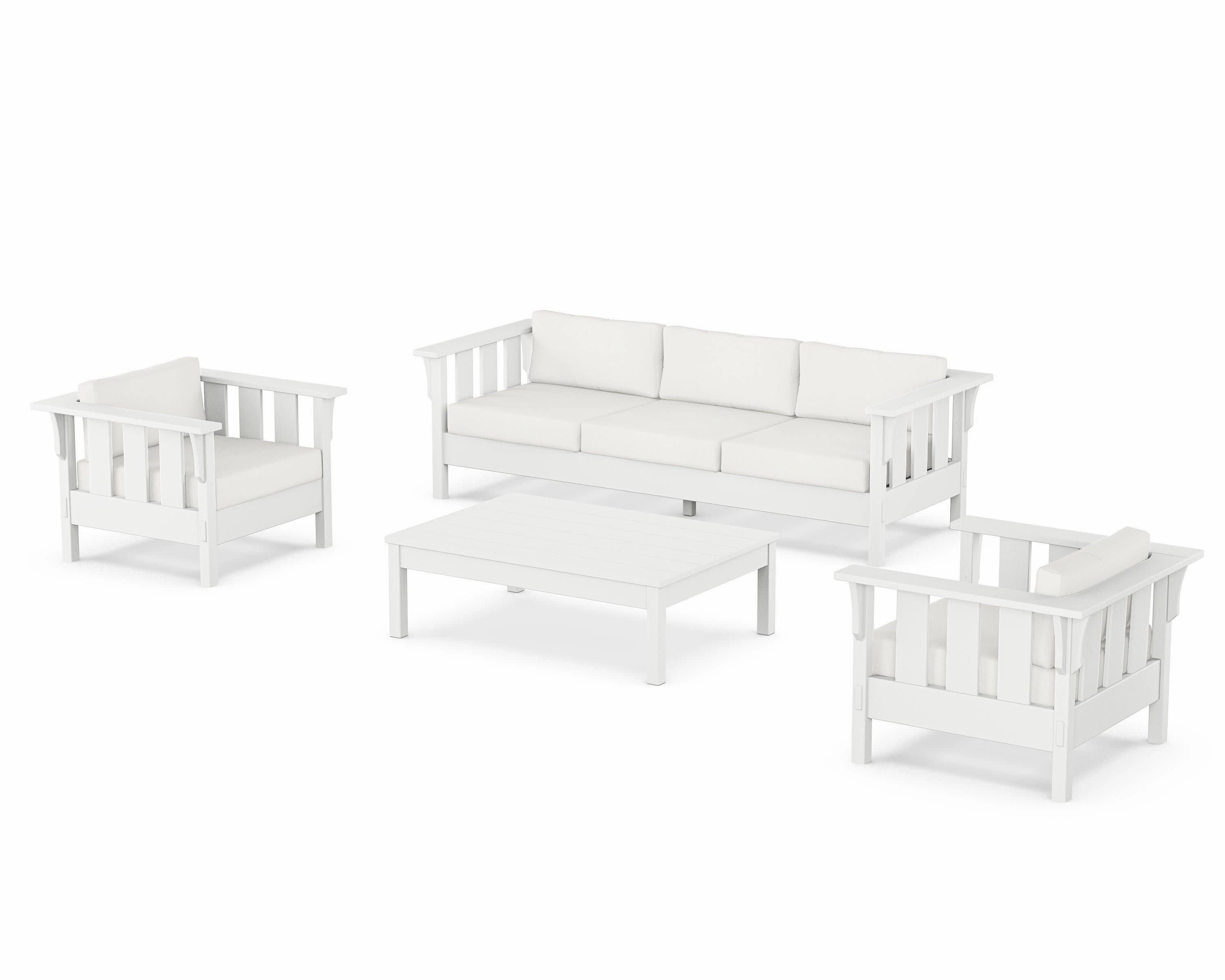 Acadia 4-Piece Deep Seating Set with Sofa