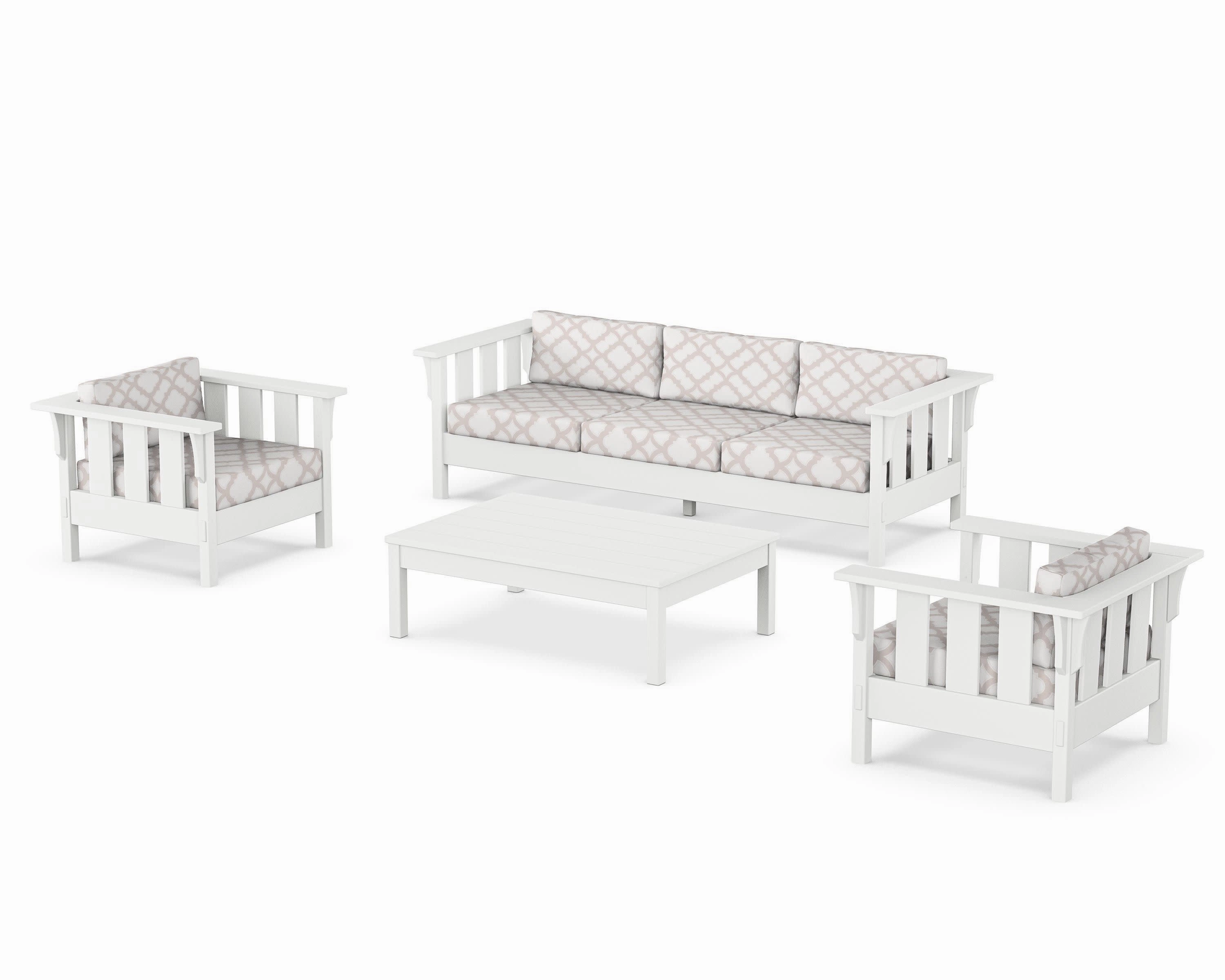 Acadia 4-Piece Deep Seating Set with Sofa