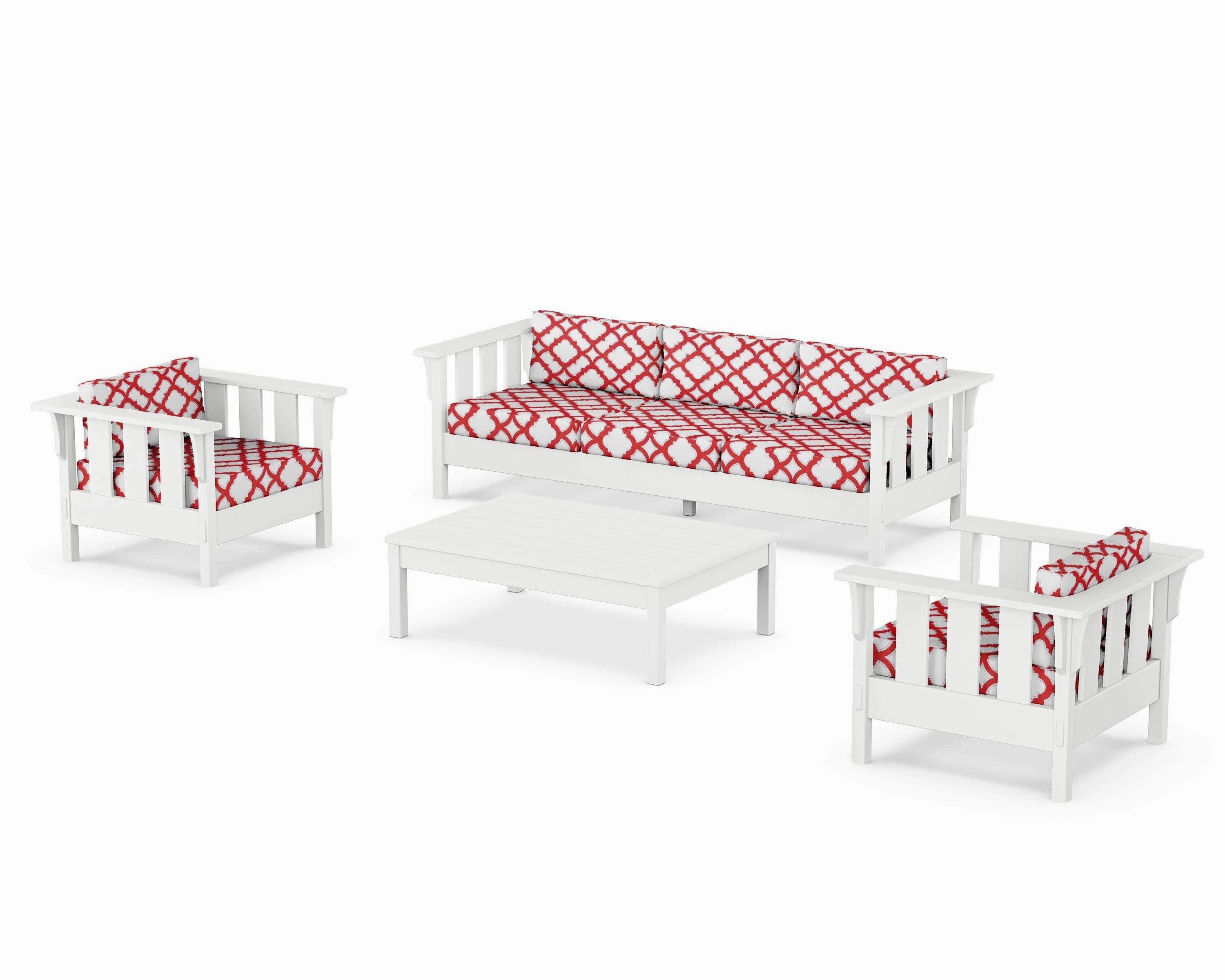 Acadia 4-Piece Deep Seating Set with Sofa