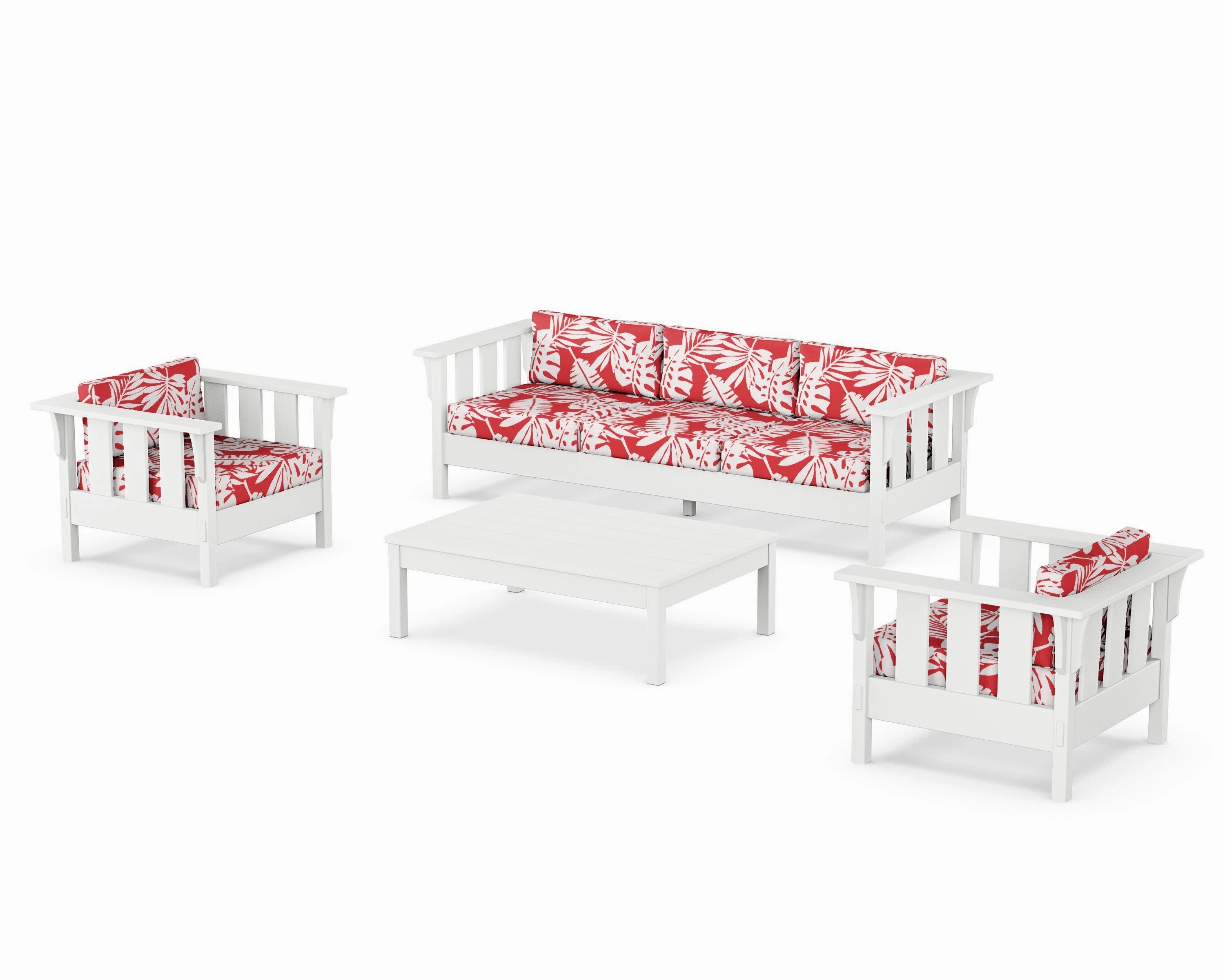 Acadia 4-Piece Deep Seating Set with Sofa