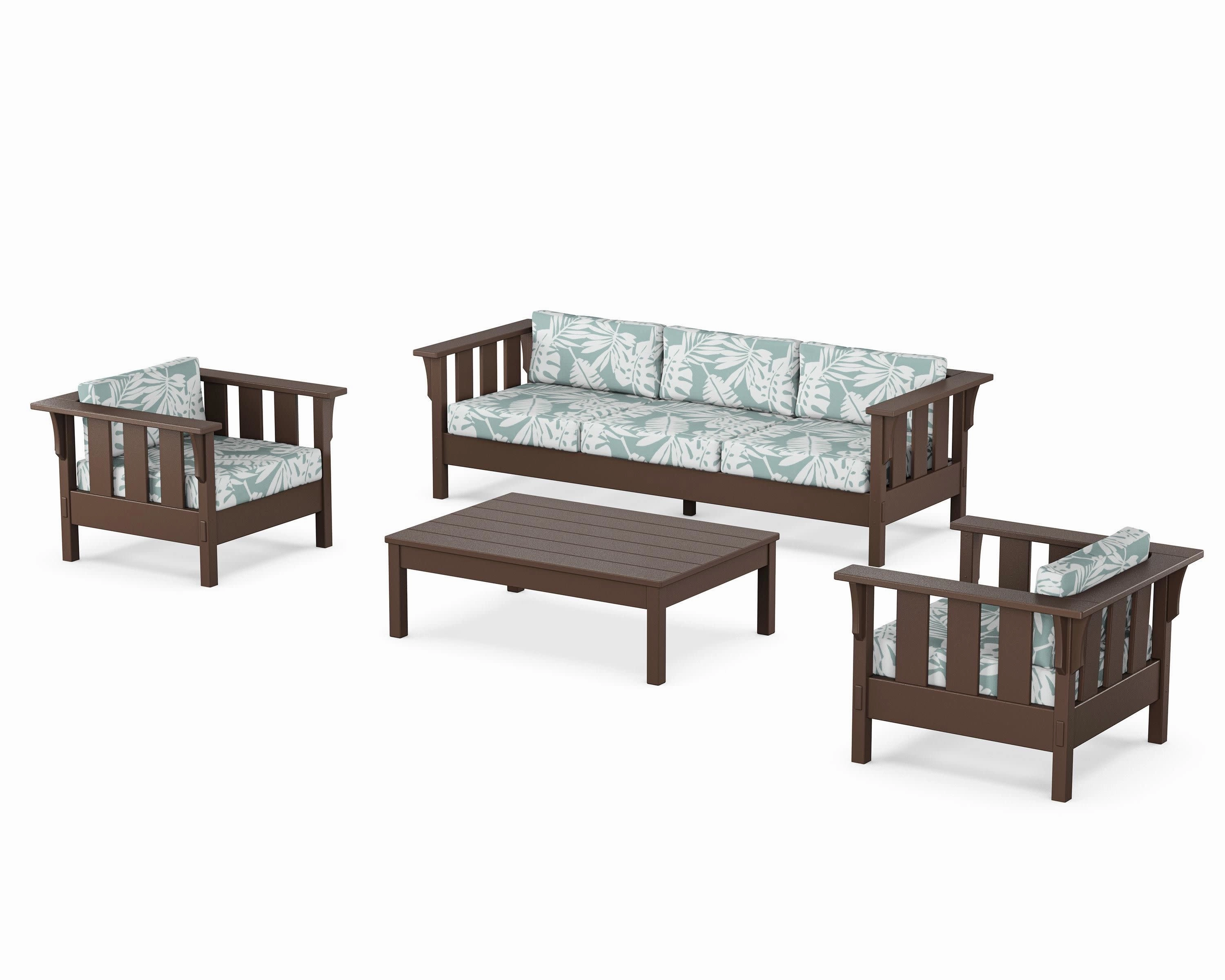 Acadia 4-Piece Deep Seating Set with Sofa