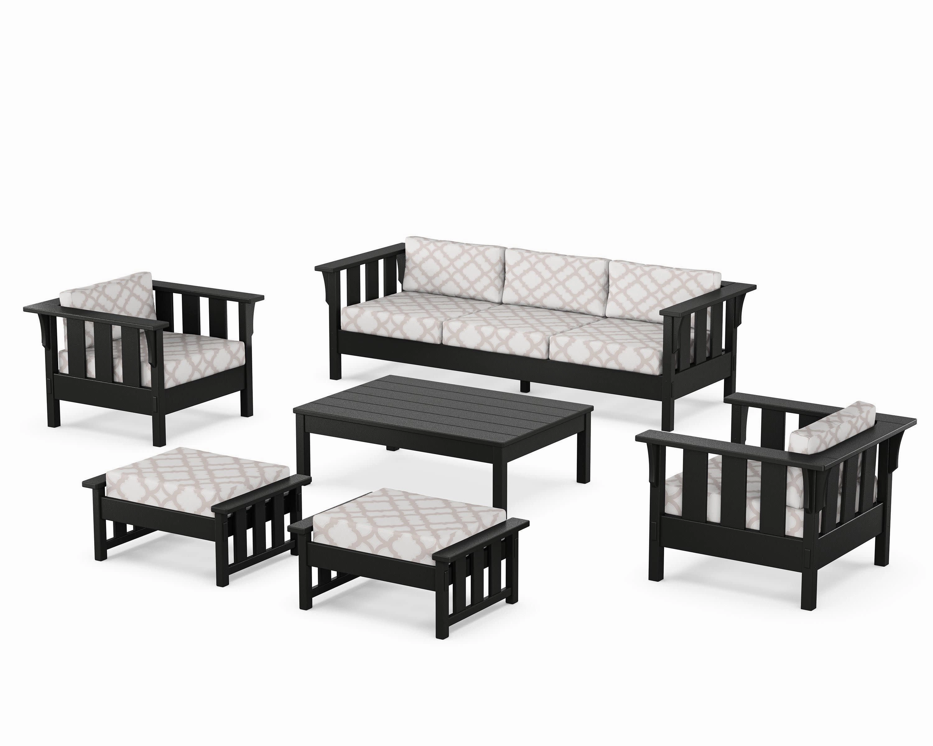 Acadia 6-Piece Lounge Sofa Set