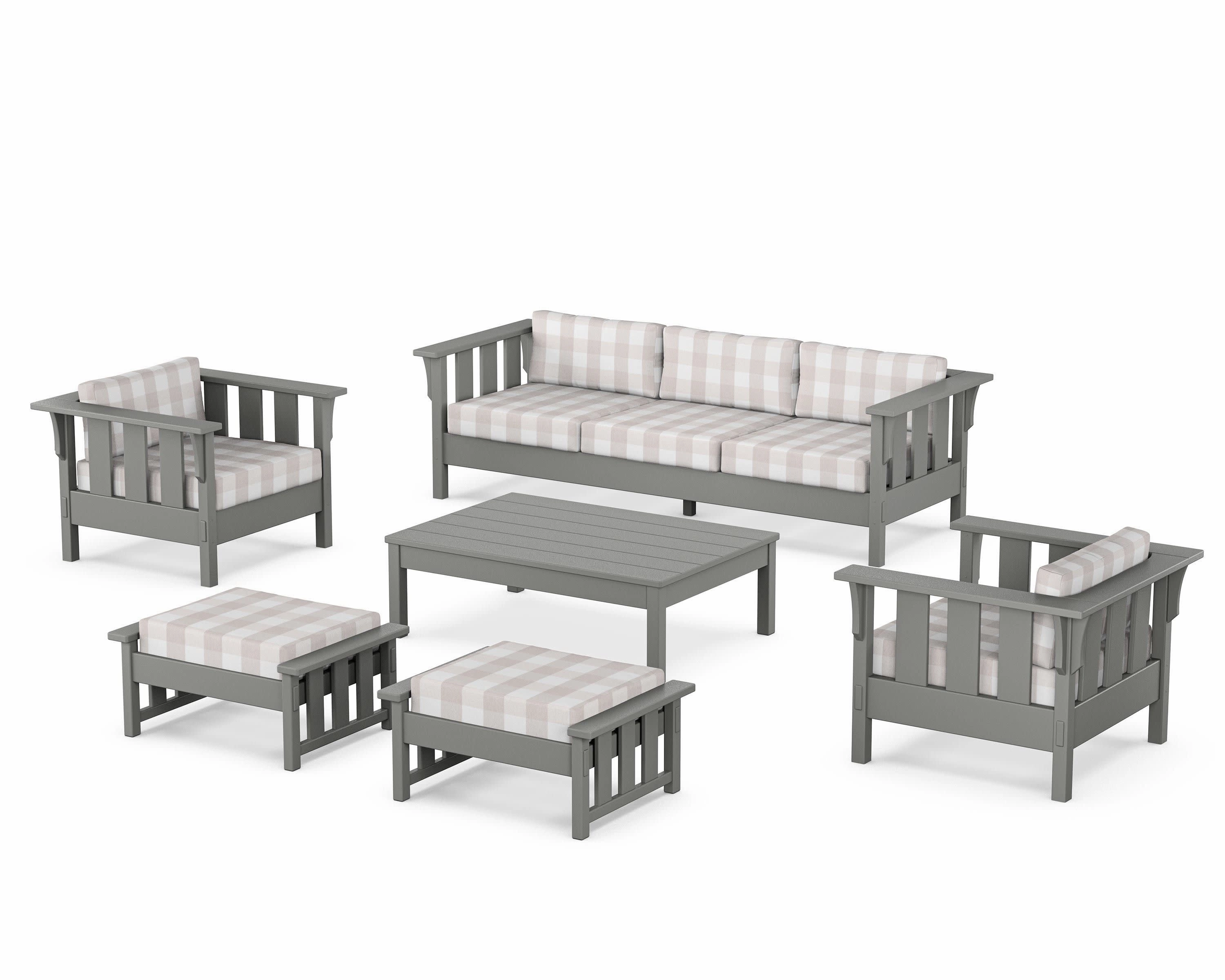Acadia 6-Piece Lounge Sofa Set