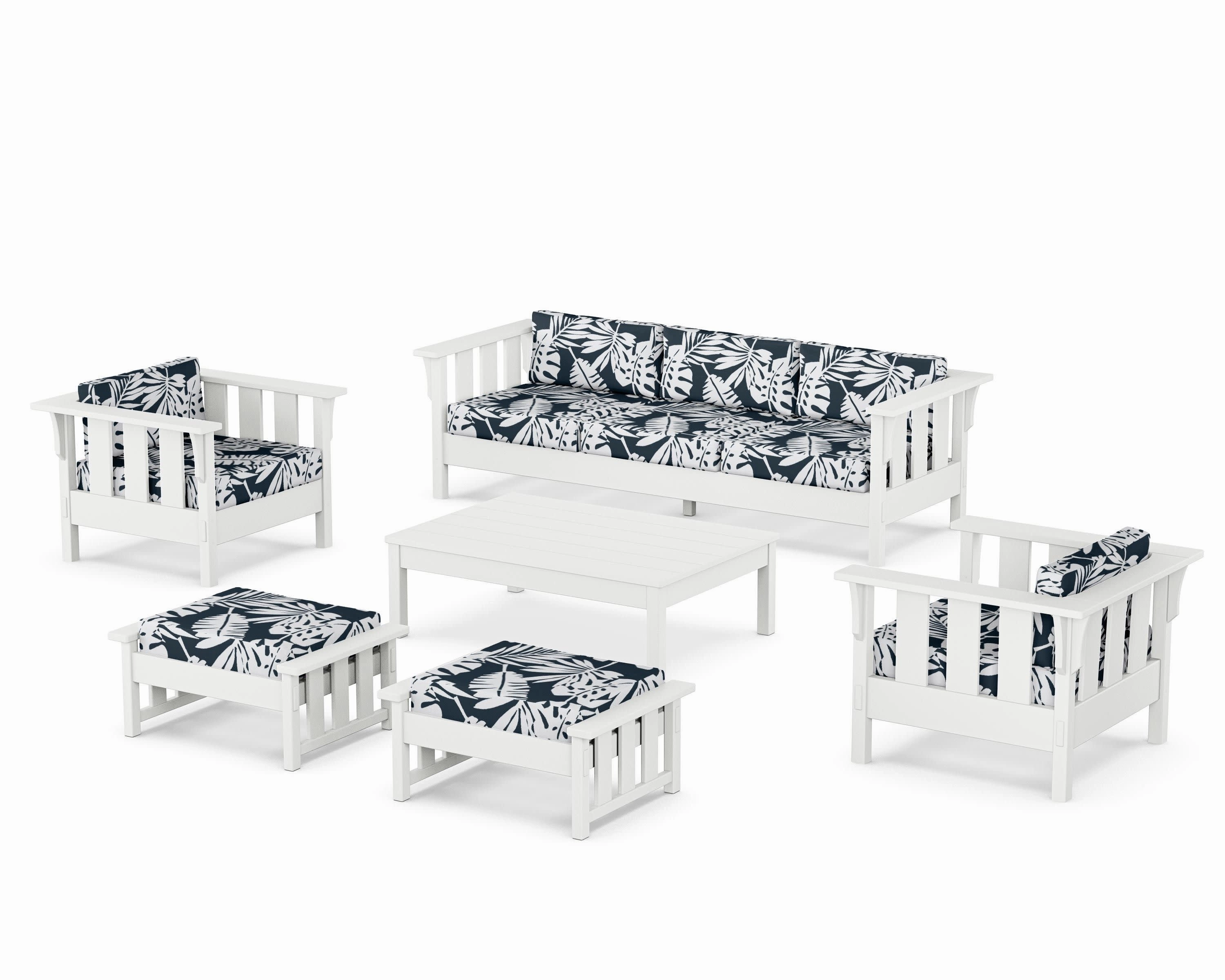 Acadia 6-Piece Lounge Sofa Set