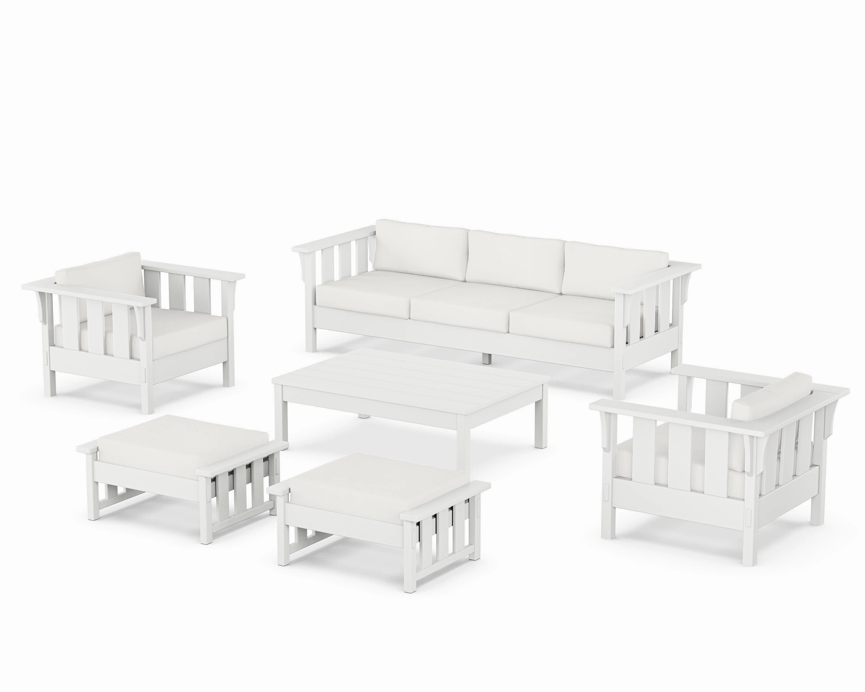 Acadia 6-Piece Lounge Sofa Set