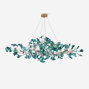 Acrylic Ginkgo Leaf Chandelier chandelier,ceiling light,decorative lighting