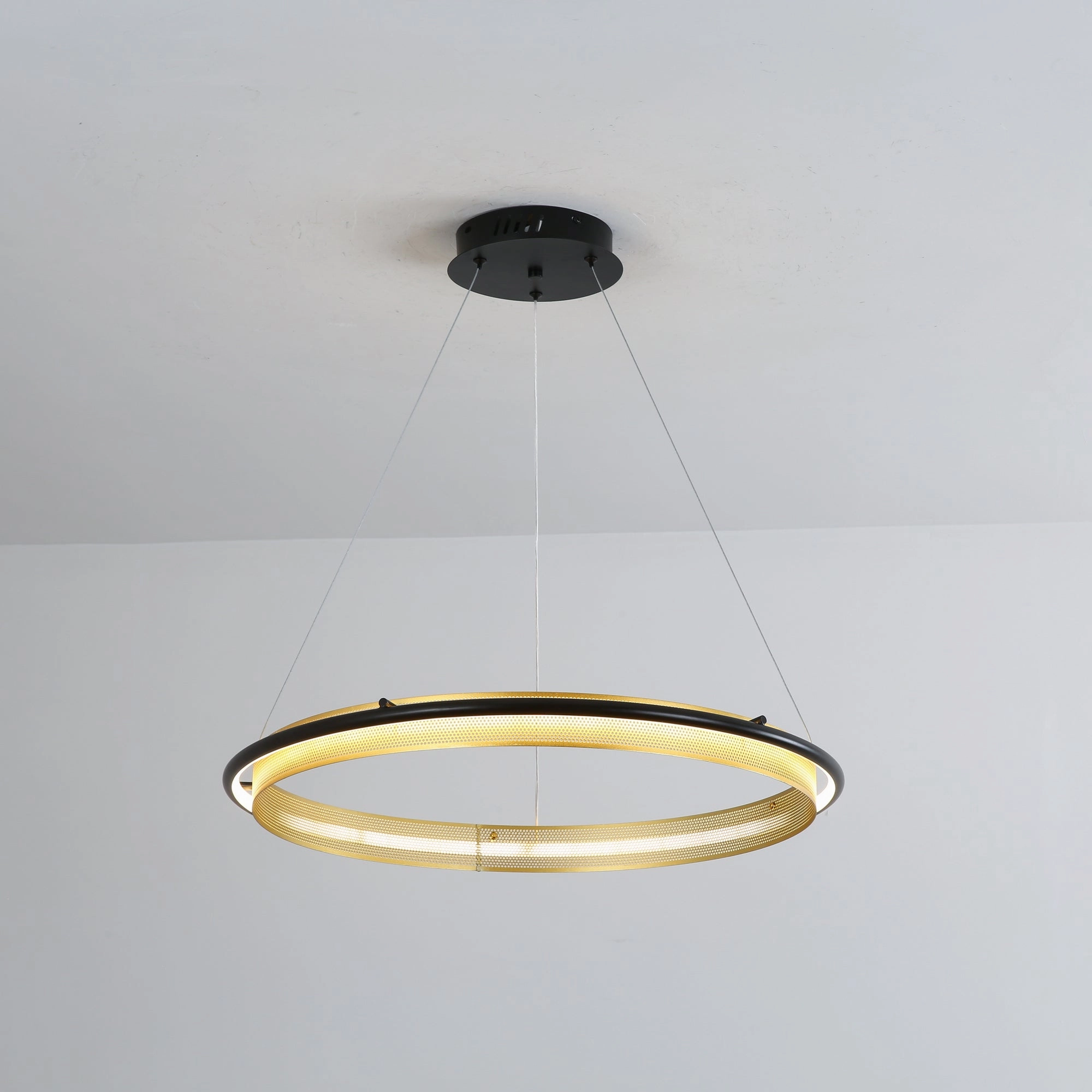 Acrylic LED Round Chandelier