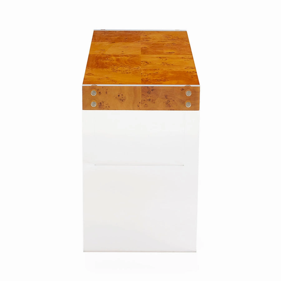 Acrylic Legged Mappa Desk | Jonathan Adler Bond