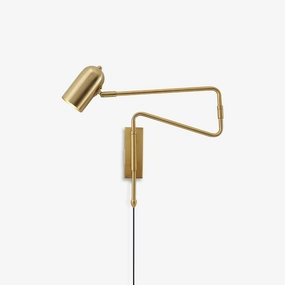 Adjustable Arm Plug In Wall Lamp wall sconce,wall light,home lighting