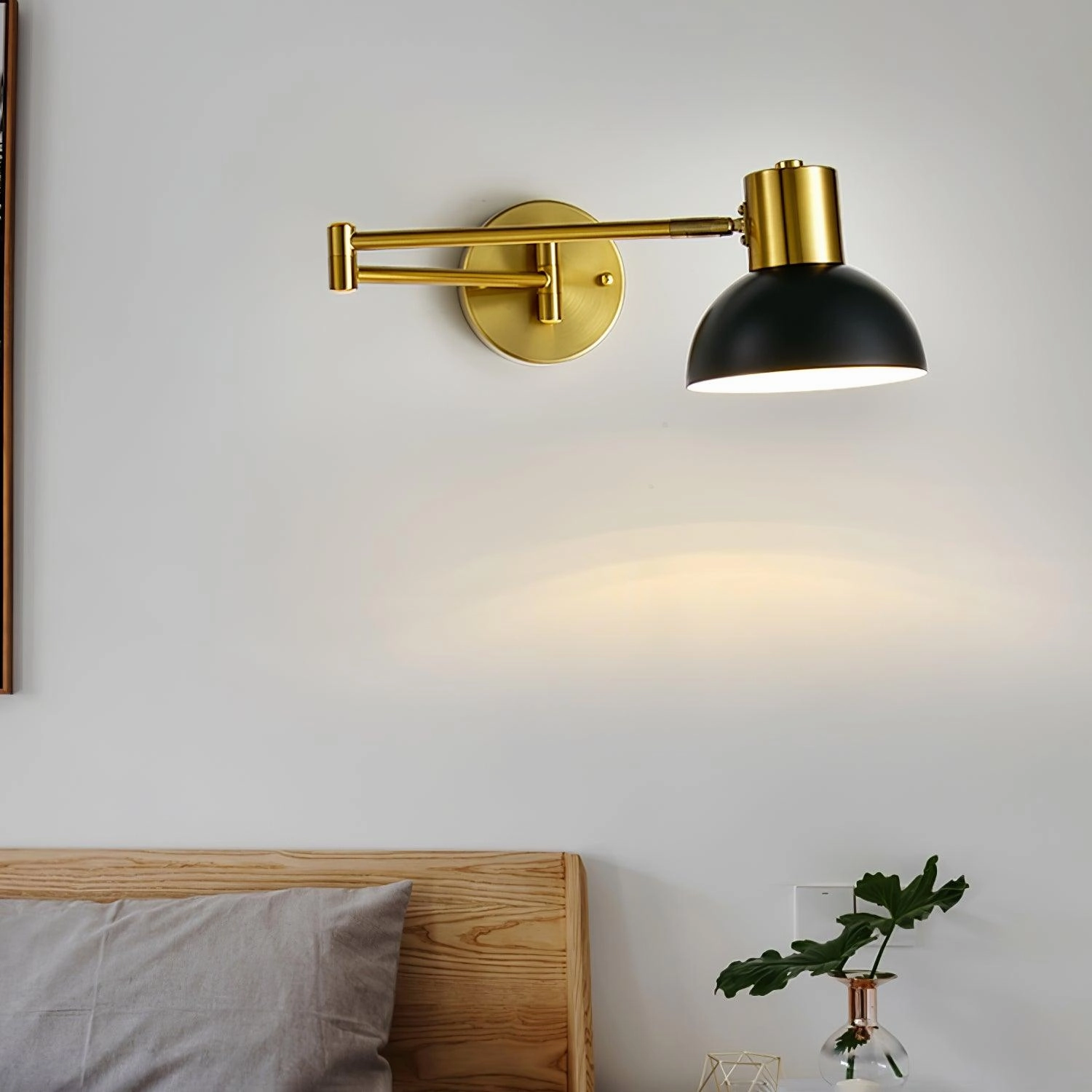 Adjustable Arm Reading Wall Lamp
